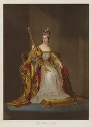 De Koningin in 1837